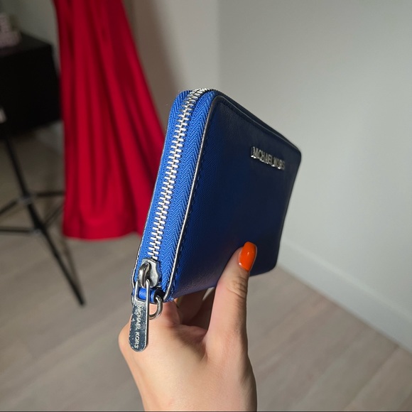 Michael Kors Royal Blue Wallet - Picture 6 of 7